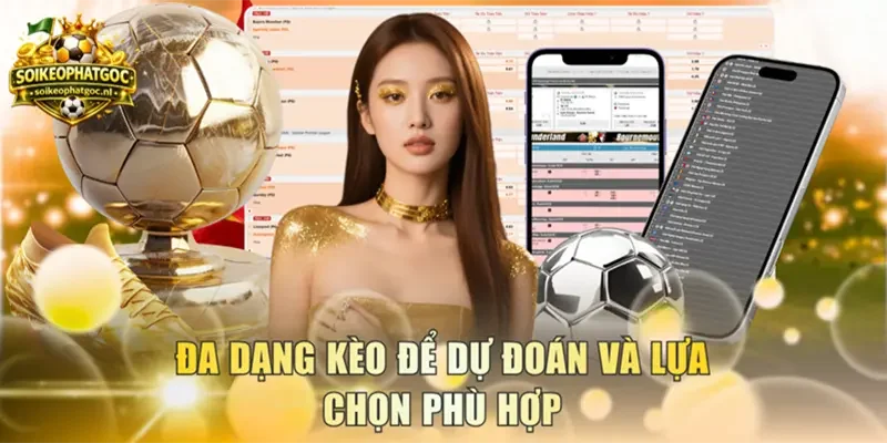 Đa dạng kèo để dự đoán và lựa chọn phù hợp