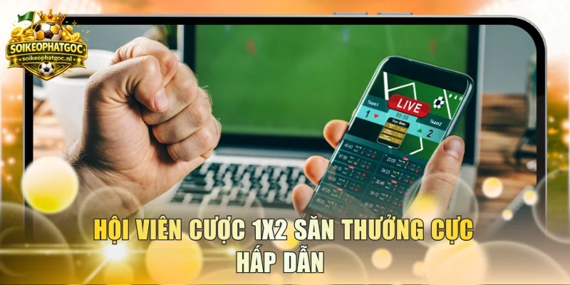 Hội viên cược 1x2 săn thưởng cực hấp dẫn 