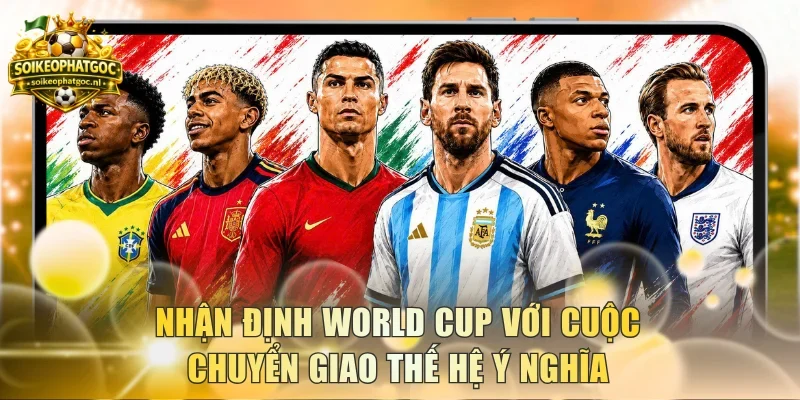 Nhận định World Cup với cuộc chuyển giao thế hệ ý nghĩa